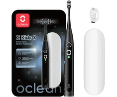 Elektrinis dantų šepetėlis vaikams Oclean X Kids S, juodos spalvos