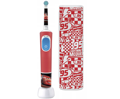 Elektrinis dantų šepetėlis vaikams Oral-B Vitality Pro 103  Kids 3+ Cars, su dėklu
