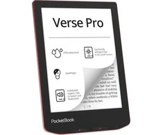 Elektroninė skaityklė Pocketbook Verse Pro 6" 16GB Passion Red (PB634-3-WW-B), Raudona
