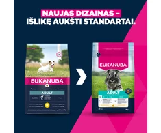 Eukanuba Life Care sausas pašaras mažų veislių šunims su vištiena, S, 12 kg