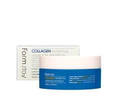 Hidrogelinės paakių kaukės Farmstay Collagen Water Full Hydrogel Eye Patch, 60 vnt.