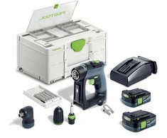 Akumuliatorinis gręžtuvas-suktuvas CXS 12 2,5-Set, 12V, 2x2,5Ah