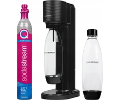 Gazuotų gėrimų gaminimo aparatas SodaStream Gaia, juodos spalvos