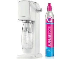 Gazuotų gėrimų gaminimo aparatas SodaStream ART, baltas