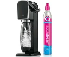 Gazuotų gėrimų gaminimo aparatas SodaStream Art, Juodas