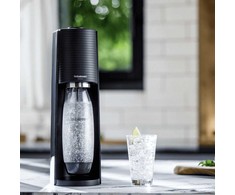 Gazuotų gėrimų gaminimo aparato SodaStream Terra rinkinys, juodas