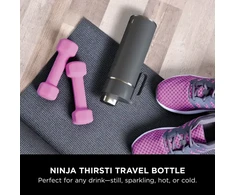 Gertuvė Ninja Thirsti Travel Bottle, 700 ml, pilka