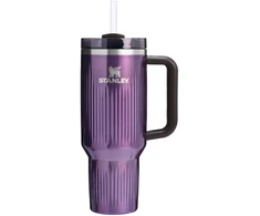 Gertuvė Stanley The Quencher H2.0 Fluted Tumbler | 1,18 L | Violetinė | Su šiaudeliu