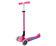 GLOBBER paspirtukas Elite Lights, spalva: fuksijos