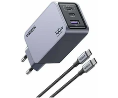 UGREEN Nexode Pro, 100W, 3 prievadų GaN greitasis įkroviklis