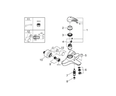 Maišytuvas Grohe Eurostyle, 1/2" (33591003)