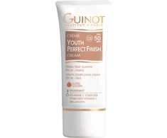 GUINOT Youth Perfect Finish Kreminis Golden - jauninamasis veido kremas su atspalviu SPF50, auksinio atspalvio 30ml