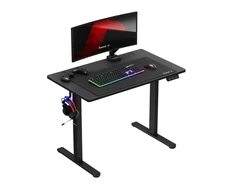 Huzaro Hero 7.9 reguliuojamo aukščio stalas, juodas