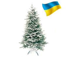 PE Kalėdų eglutė Classic 180 cm, apsnigta (210/180/GS)