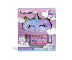 Kosmetikos rinkinys Martinella Little Unicorn (šešėlių paletė, lūpų blizgesys, nagų lakas, miego kaukė)