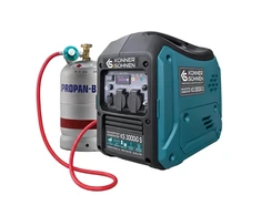 Inverterinis generatorius Könner &amp; Söhnen KS 3000iG S, 3,3 kW, benzinas / LPG, 230 V, 5 l