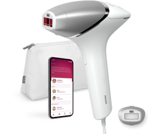 IPL plaukelių šalinimo prietaisas Philips Lumea IPL 8000 Series BRI940/00, Baltas/sidabrinis