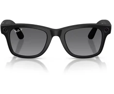 Išmanieji akiniai RayBan Meta Wayfarer Gen 2, juodi rėmeliai ir grafito spalvos lęšiai, standartinis dydis