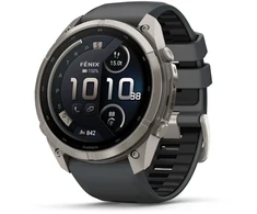 Išmanusis laikrodis Garmin fēnix® 9 Pro – 51 mm, Titanas su grafito spalvos / juodu silikoniniu dirželiu | 010-04337-26