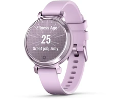 Išmanusis laikrodis Garmin Lily® 2, Metalinės alyvinės spalvos su alyvinės spalvos silikoniniu dirželiu