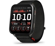 Išmanusis laikrodis Garmin Venu® X1, Juodos spalvos su pilko titano nugarėle ir juodos spalvos „ComfortFit“ nailoniniu dirželiu