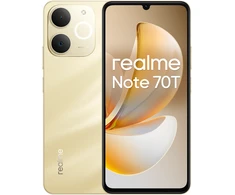 Išmanusis telefonas REALME Note 70T 4/256GB Beach Gold