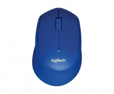 Belaidė pelė Logitech M330 Silent Plus, Mėlyna