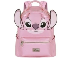 Vaikiška kuprinė Disney „Angel Stitch Face“, rožinės spalvos