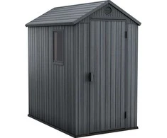 Keter sodo namelis sandėliukas DARWIN 4x6 Pilkas 125,8 x 184,5 x 205 cm