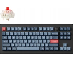 Keychron V3 Max QMK/VIA belaidė programuojama mechaninė klaviatūra, US išdėstymas (pilnai surinkta, Gateron Jupiter Red jungikliais)