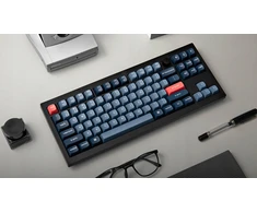 Keychron V3 Max QMK/VIA belaidė programuojama mechaninė klaviatūra, US išdėstymas (pilnai surinkta, Gateron Jupiter Red jungikliais)