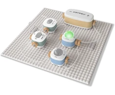 KIDYWOLF edukacinis elektronikos konstruktorius vaikams KIDYELEC STARTER