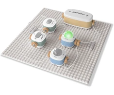 KIDYWOLF edukacinis elektronikos konstruktorius vaikams KIDYELEC STARTER