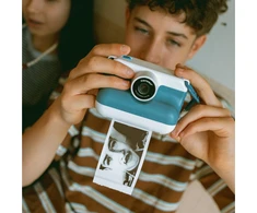 KIDYWOLF momentinis fotoaparatas K-PRINT, mėlynos spalvos