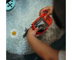 KIDYWOLF vandeniui atsparus skaitmeninis fotoaparatas KIDYCAM, raudonas