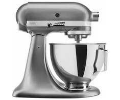 KitchenAid Classic pastatomas plakiklis 4,3l, Contour Silver (5KSM95PSECU)