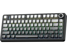 Žaidimų klaviatūra Aula F75, Leobog Reaper Switches, juoda/pilka