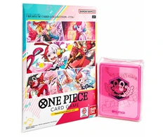 Kolekcinių kortų rinkinys Bandai One Piece Card Game Premium Card Collection Uta, anglų kalba (Pažeista pakuotė)