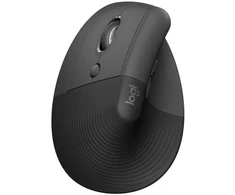 Kompiuterinė pelė Logitech Lift Left, Grafito spalvos