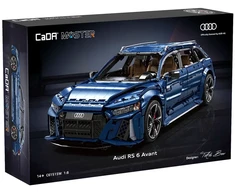 Konstruktorius CaDA Master Audi RS6 Avant C61515W, 1:8 mastelis (4663 dalys)