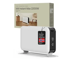 Konvekcinis šildytuvas Mill Instant Max CO2200MECMAX | 2200 W | iki 30 m² | Baltas