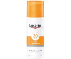 Apsauginis kremas nuo saulės Eucerin Sun Gel Creme Oil Control Dry Touch, su SPF30, 50 ml