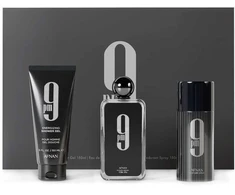 Kvepalų rinkinys vyrams Afnan PM9 (kvepalai EDP, 100 ml + dušo gelis 200 ml + dezodorantas 250 ml)