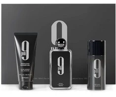 Kvepalų rinkinys vyrams Afnan PM9 (kvepalai EDP, 100 ml + dušo gelis 200 ml + dezodorantas 250 ml)