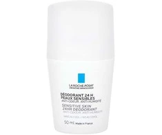 La Roche Posay Physiological Deodorant 24h Roll On rutulinis dezodorantas, 40 ml