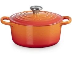 Le Creuset Signature Casserole apvalus puodas, 18 cm | spalva: oranžinė