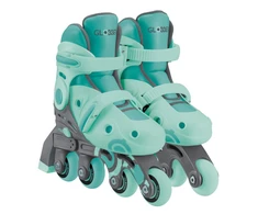 Mokomieji riedučiai Globber Learning Skates 2in1, XS/S 26-29, 3+ m., mėtiniai