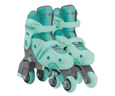 Mokomieji riedučiai Globber Learning Skates 2in1, XS/S 26-29, 3+ m., mėtiniai