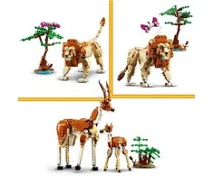 LEGO Creator 31150 Wild Safari Animals (Pažeista pakuotė)