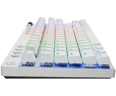 Žaidimų klaviatūra Logitech G Pro X TKL Lightspeed, US išdėstymas, Baltos spalvos